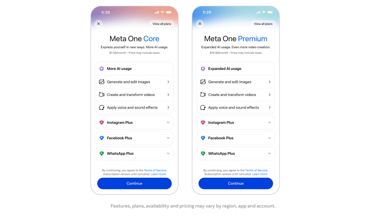 Instagram pago? Meta lança planos com links em posts e mais recursos de IA
