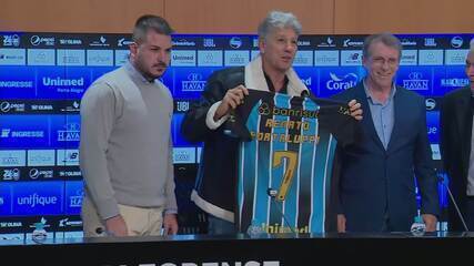 Renato Portaluppi apresentado como novo técnico do Grêmio