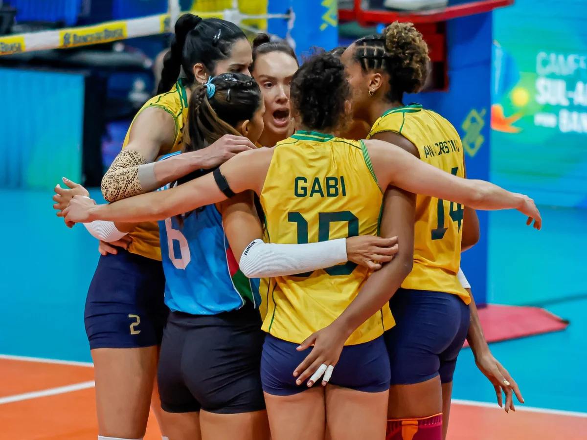 Vôlei: Brasil é campeão Sul-Americano e garante vaga na Olimpíada de 2028