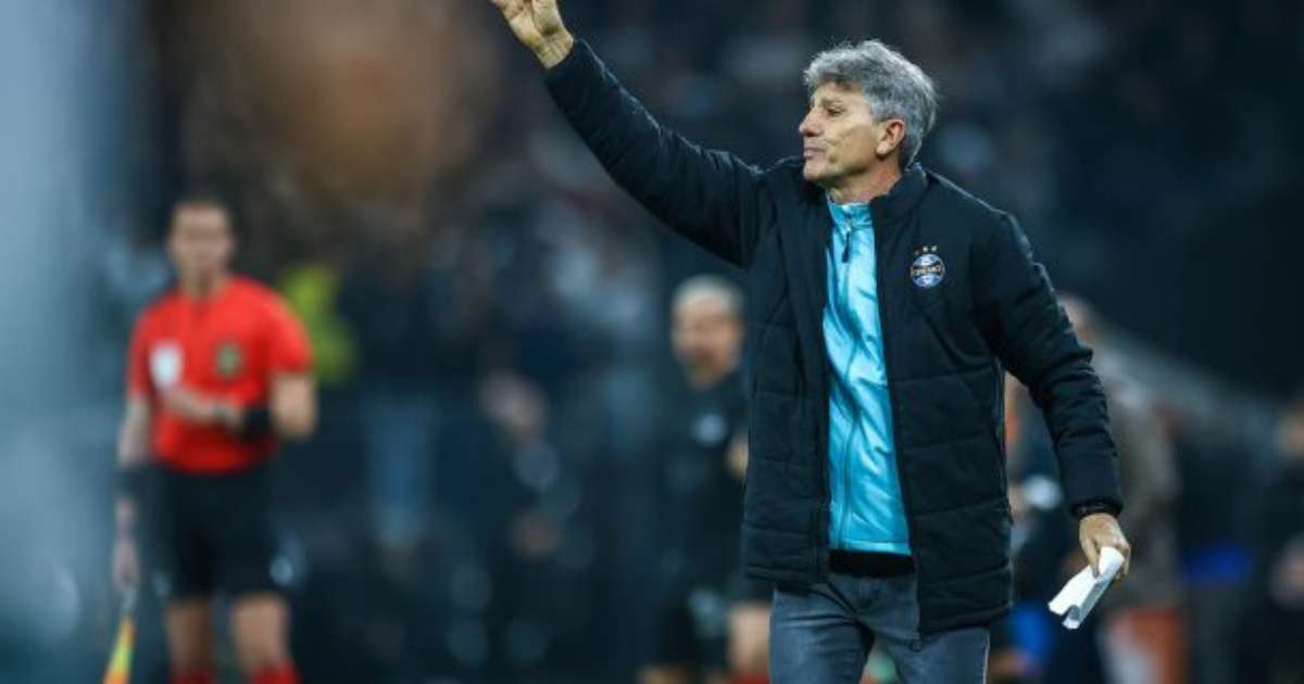 Renato Gaúcho pede ao torcedor do Grêmio: "É proibido vaiar"
