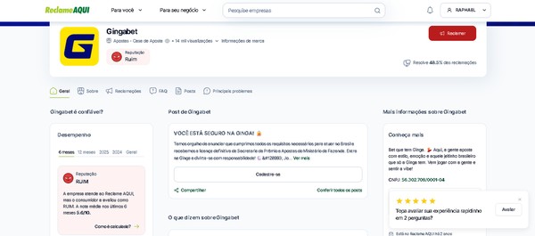 Ginga bet é confiável? Veja análise segura e atualizada da casa de apostas