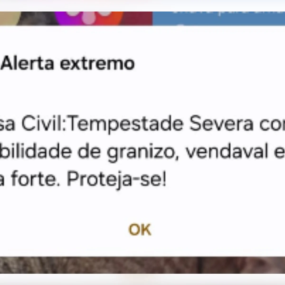 Entenda por que moradores de BH receberam múltiplos alertas de tempestade