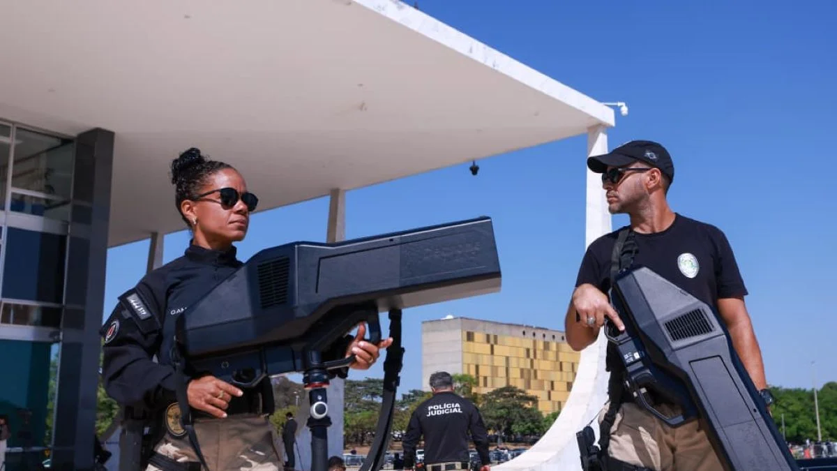 Arma que abateu drone no STF foi adquirida após ataques de 8 de Janeiro