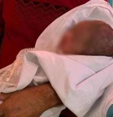 Bebê Vicente Barbosa, de três meses, morreu na manhã desta segunda-feira, 20, após permanecer três meses internado na Unidade de Terapia Intensiva (UTI) Foto: Reprodução/Redes Sociais