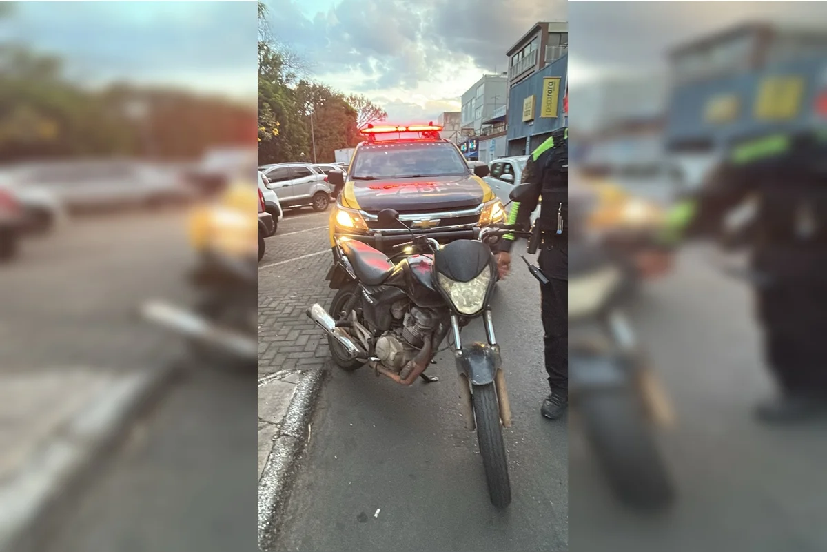 DER e Detran apreendem moto com mais de R$ 114 mil em débitos no DF