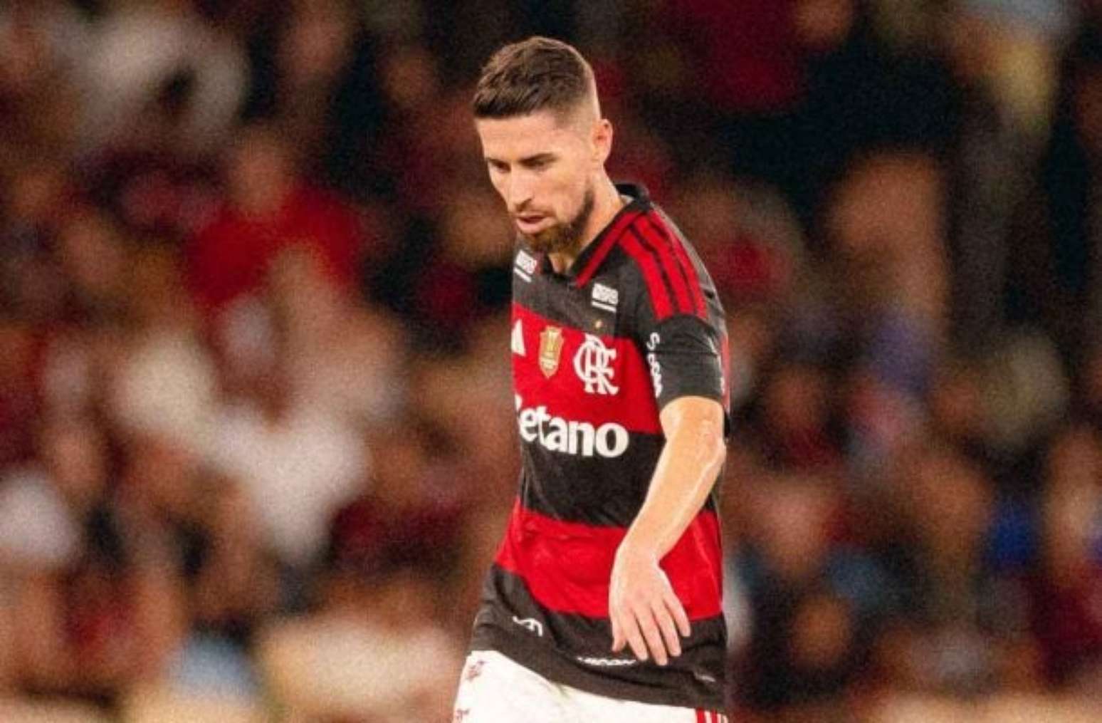 Jorginho: expulso contra o Del Valle.