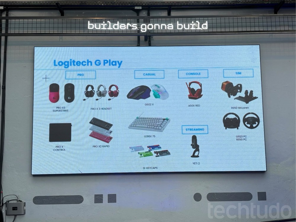 Logitech lança 15 novidades no Brasil e tem mouse de R$ 1.299; veja lista — Foto: Lucas Loyo/TechTudo