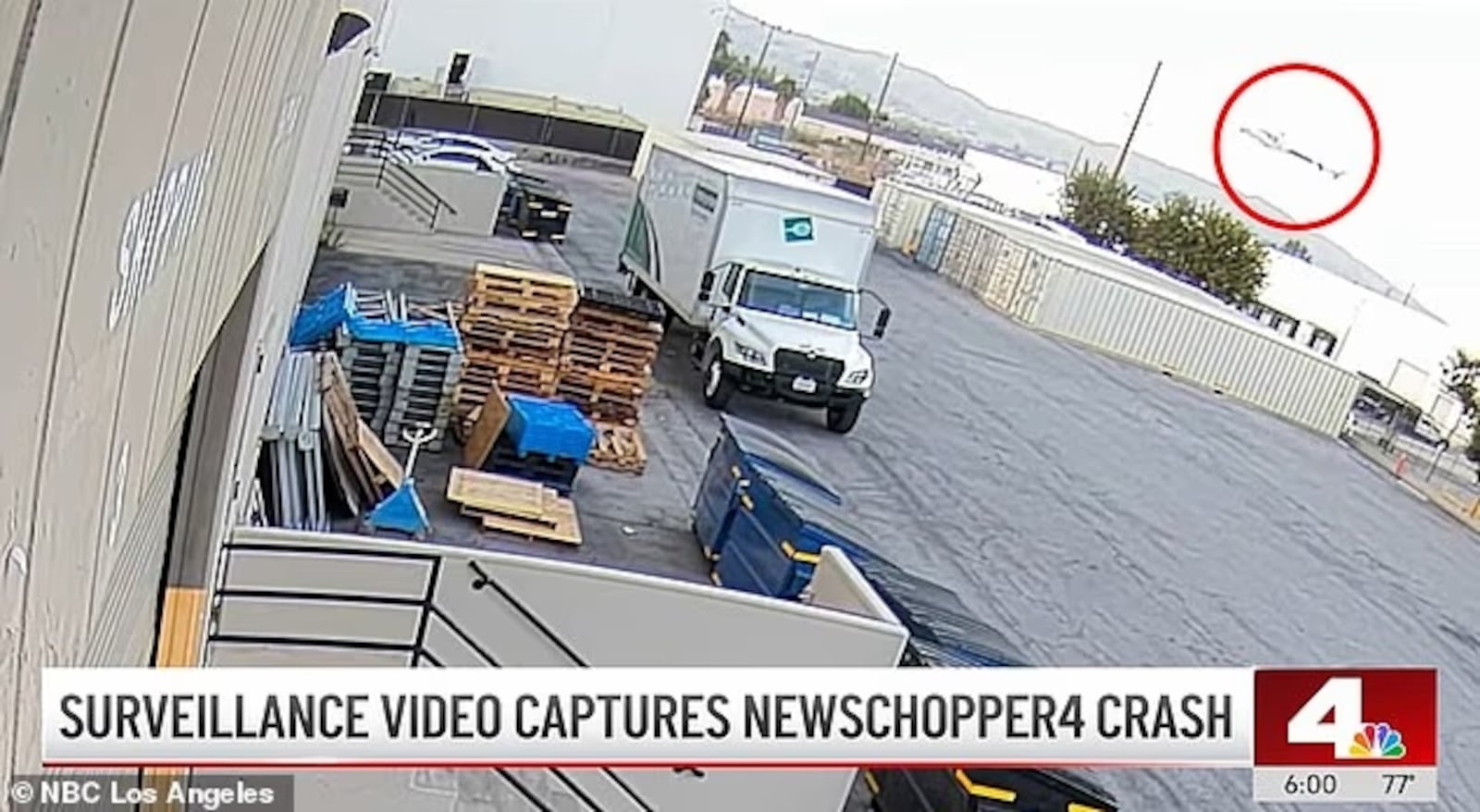 Helicóptero da NBC e da Telemundo perdeu altitude rapidamente, matando 3 pessoas Reprodução redes sociais