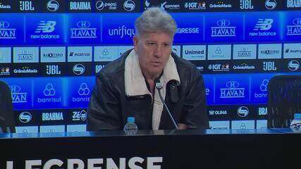 Renato passa recado à torcida do Grêmio: "É proibido vaiar"