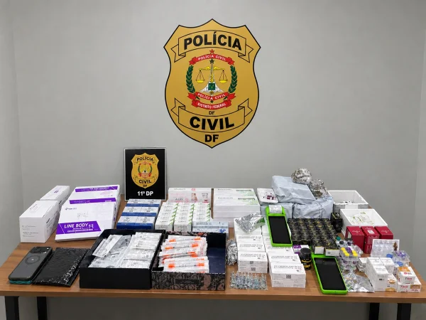 PCDF derruba comércio ilegal de canetas emagrecedoras e anabolizantes - destaque galeria