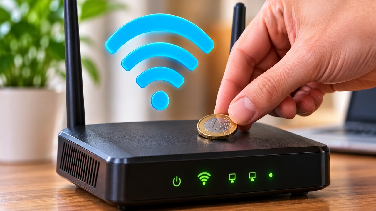 Colocar uma moeda sobre o roteador de Wi-Fi: para que serve e por que muitas pessoas recomendam fazer isso