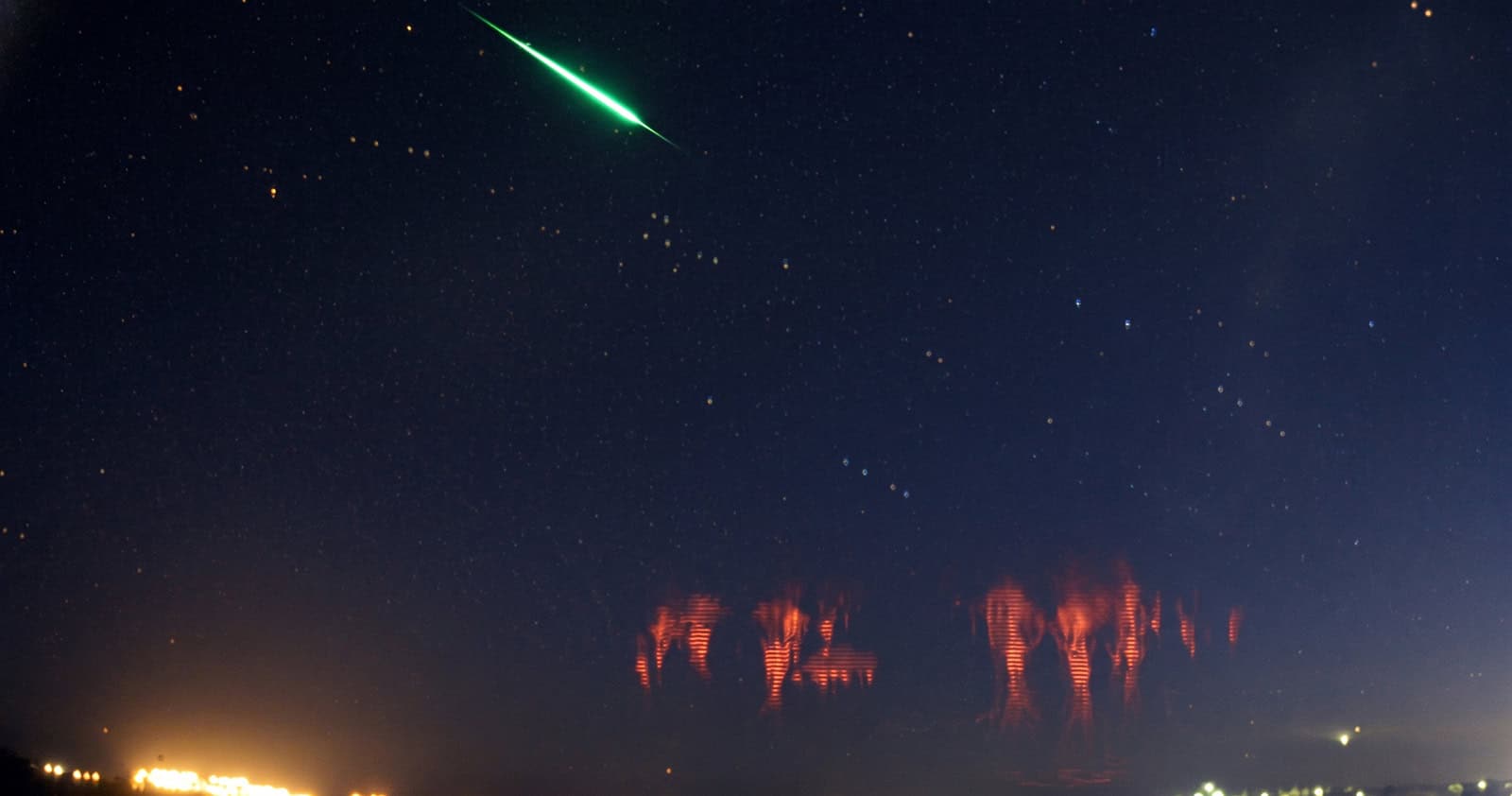 meteoro e sprites santa maria