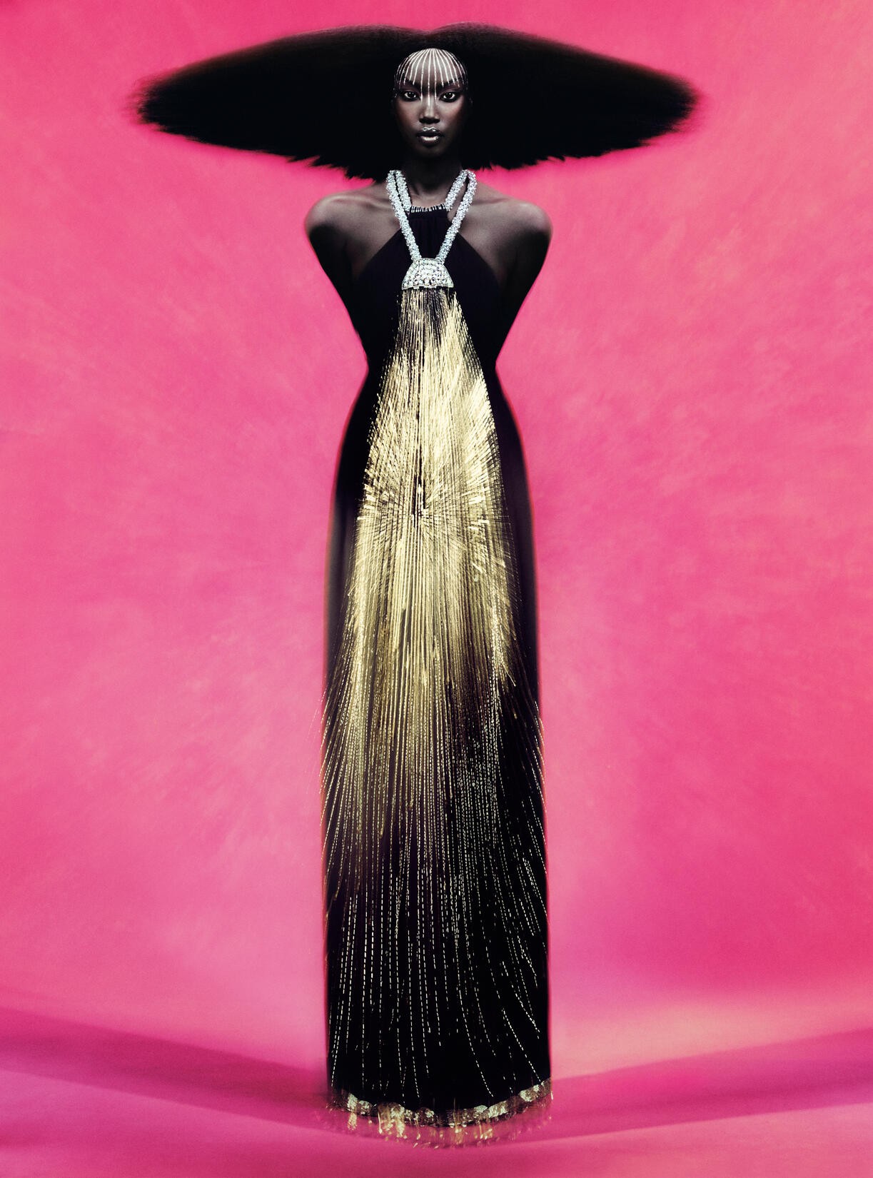 Ensaio produzido para a Vogue América em 2023 — Foto: Rafael Pavarotti