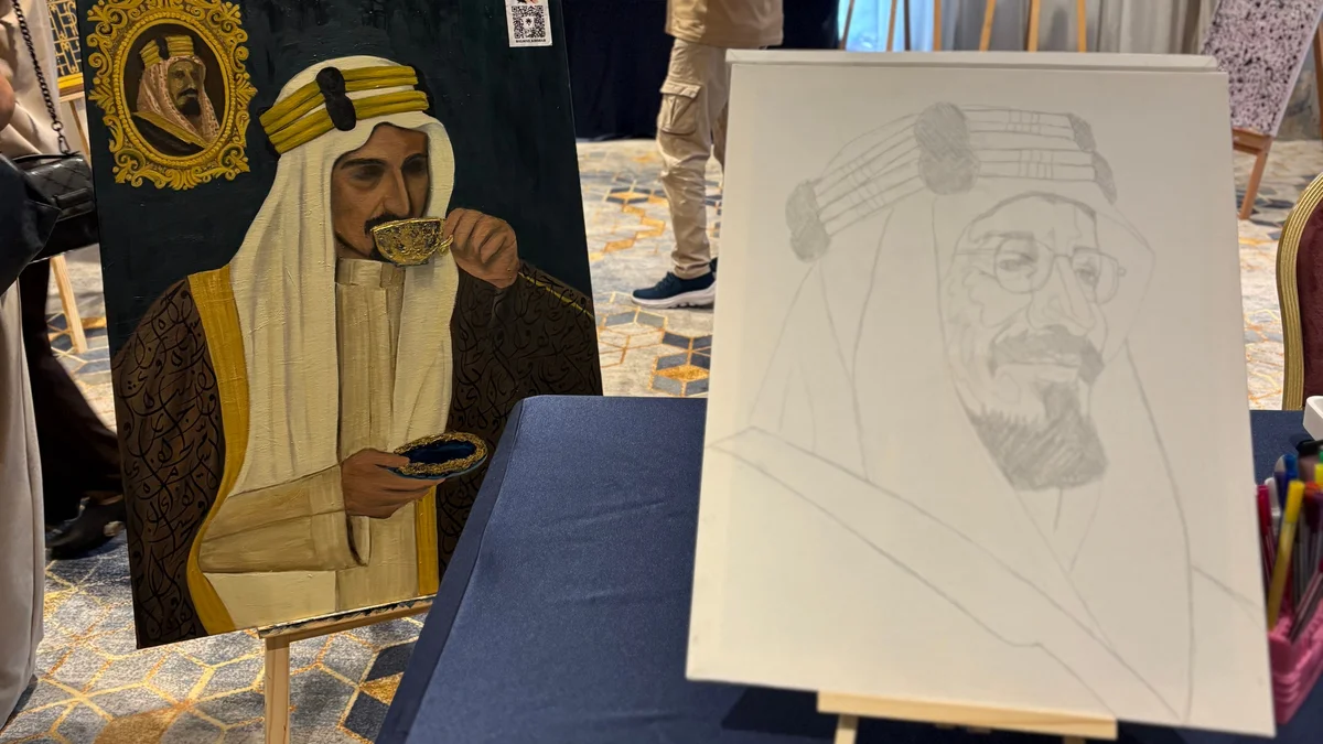 Saudi, international artists put on exhibition for National Day in Alkhobar