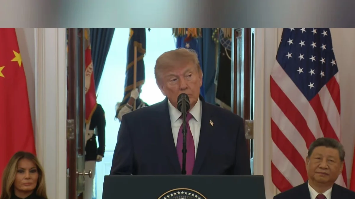 Trump diz na Casa Branca que reunião com Xi "pode promover paz por décadas"