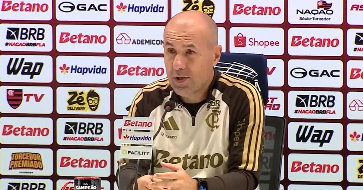 Jardim critica ataque do Flamengo contra o Corinthians: ‘Chutamos 33 vezes para fazer 2 gols’