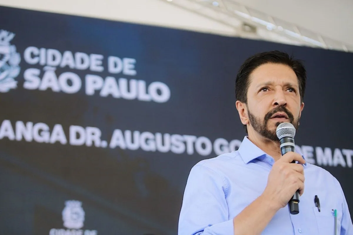 O prefeito de São Paulo, Ricardo Nunes - Metrópoles