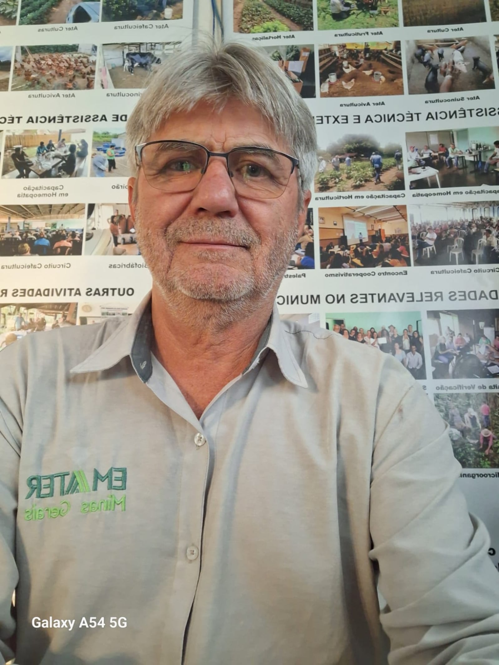 Entrevistado Eng. Agr. Enes Pereira Barbosa