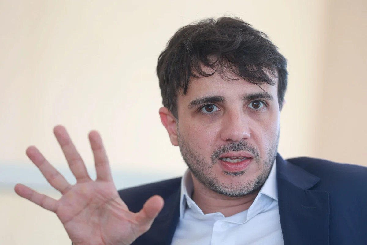 O candidato do Missão à Presidência da República, Renan Santos