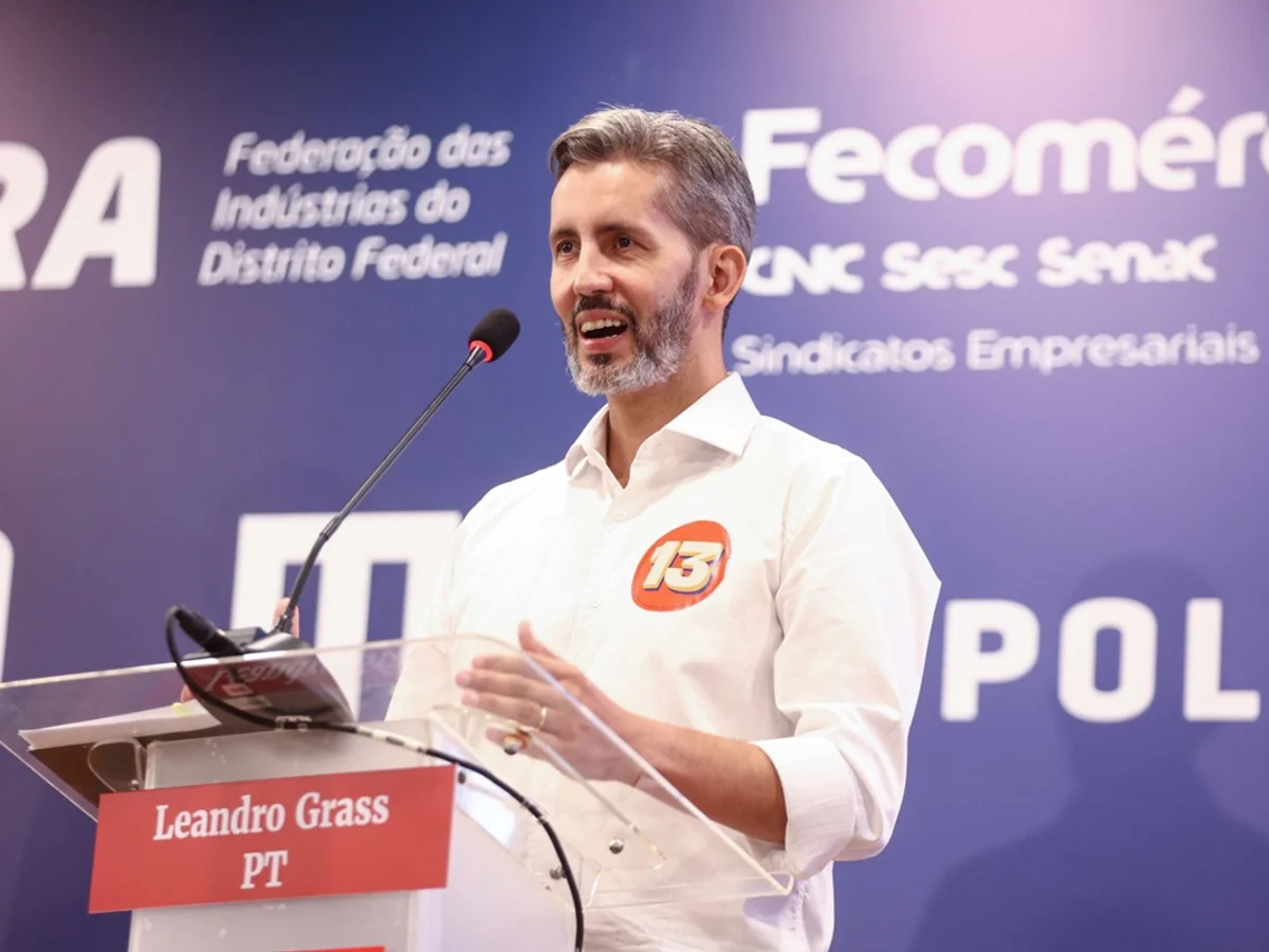 Grass promete recuperar hospital e fortalecer comércio do Gama