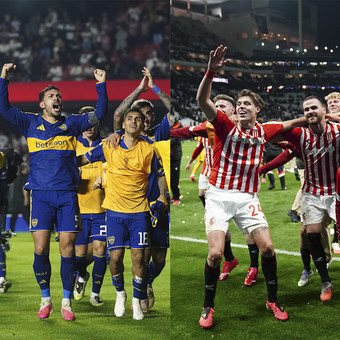 Estudiantes y Boca, la resistencia argentina ante el poder brasileño en las Copas: dos semifinalistas que quieren romper la tendencia