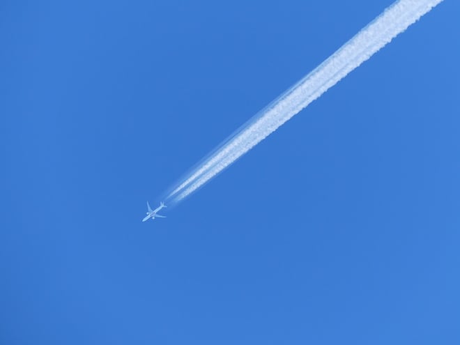 Air France divulga resultados de testes sobre o impacto dos rastros de condensação