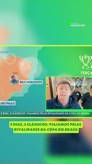 Esporte Espetacular acompanhou os clássicos das quartas de final da Copa do Brasil 2026