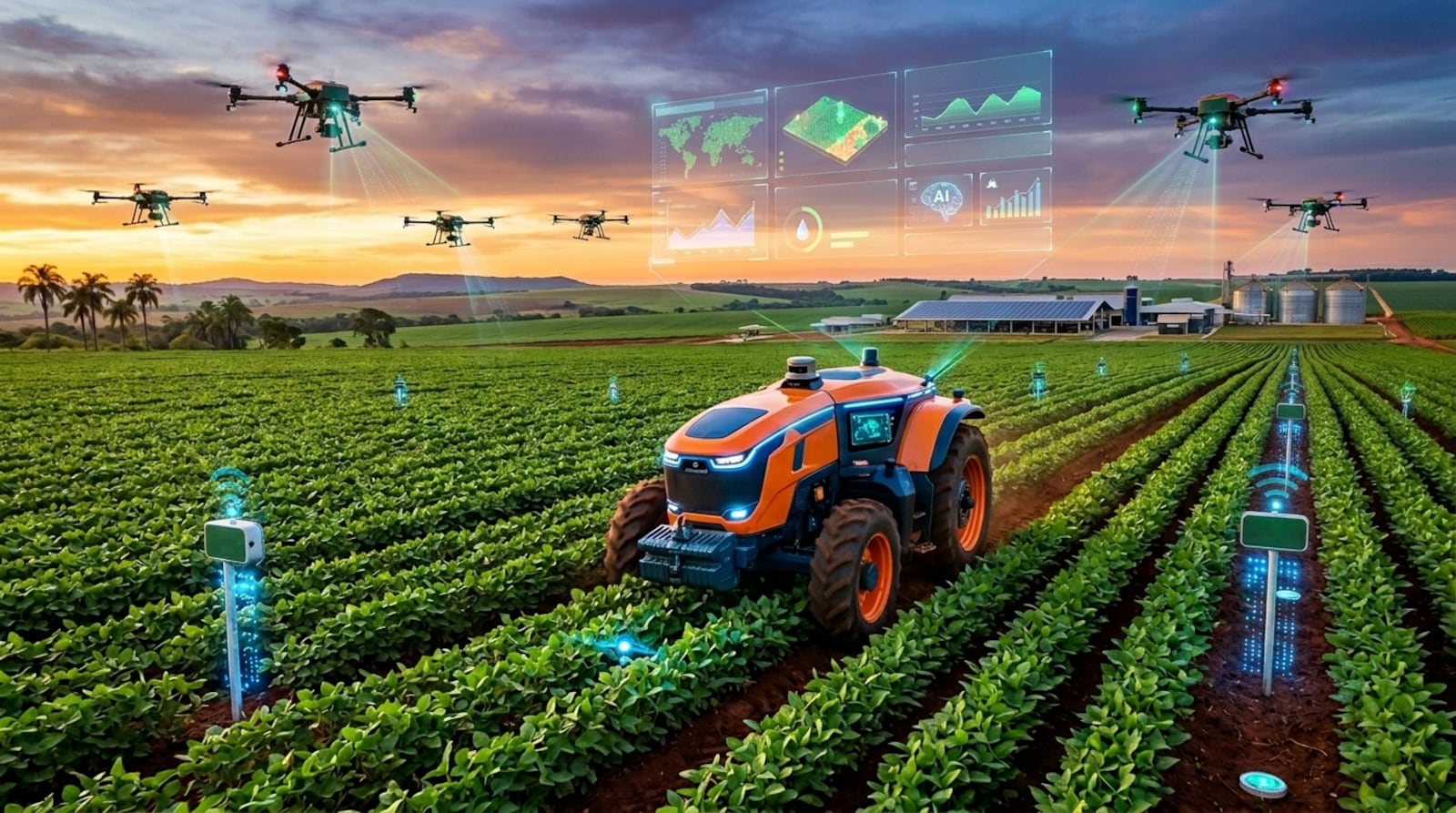 Imagem da matéria: Conheça a tecnologia que está transformando o agronegócio brasileiro