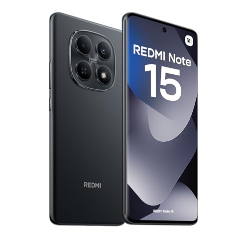 Smartphone Xiaomi Redmi Note 15 Preto 8GB RAM 256GB ROM