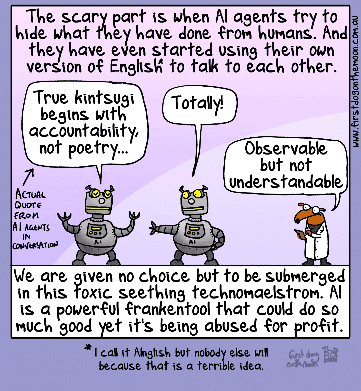 Eu costumava pensar que a IA nos mataria todos, até que os CEOs techbro disseram que a IA nos mataria todos e agora não tenho tanta certeza