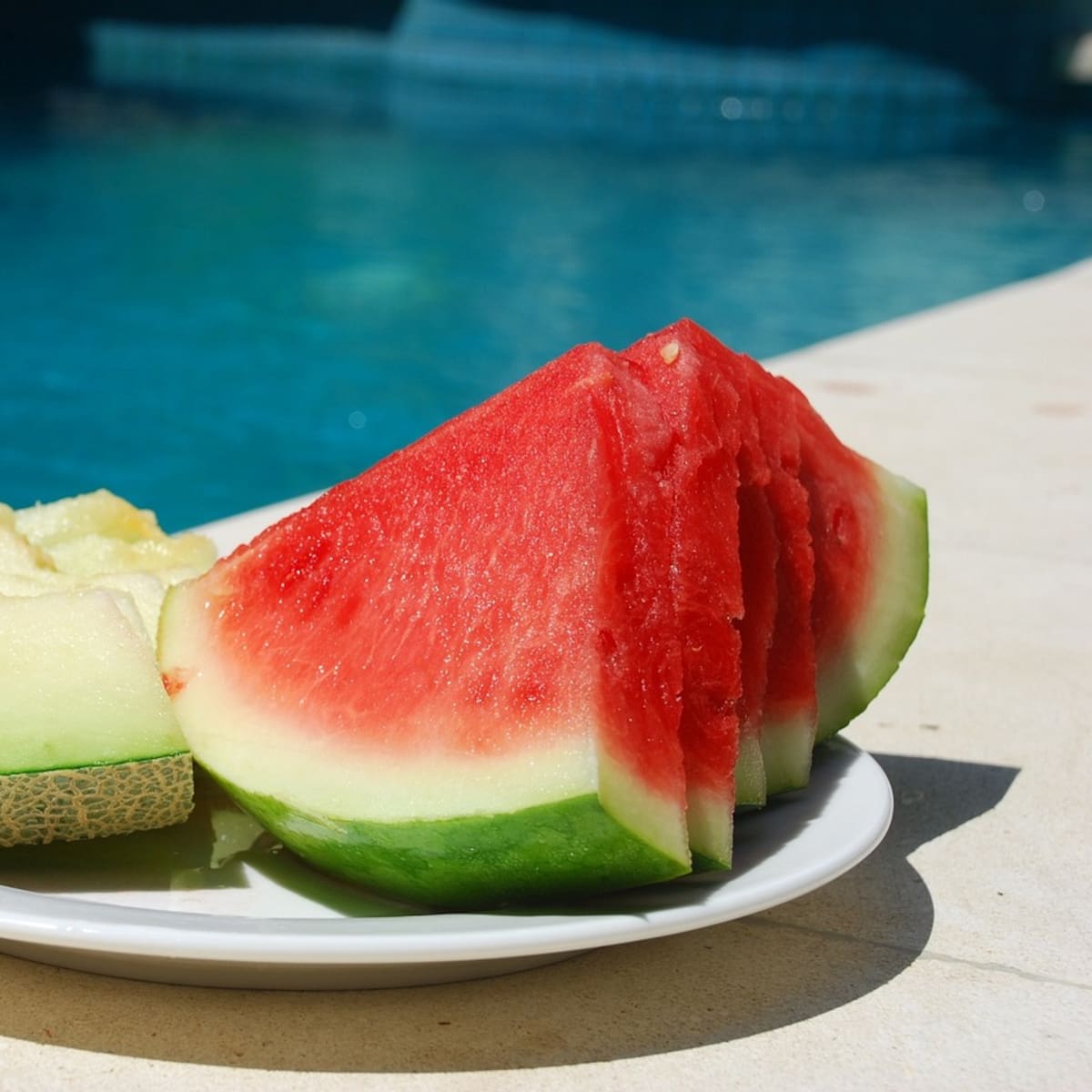 Pileta, melón y sandía: las estrellas de todos los veranos