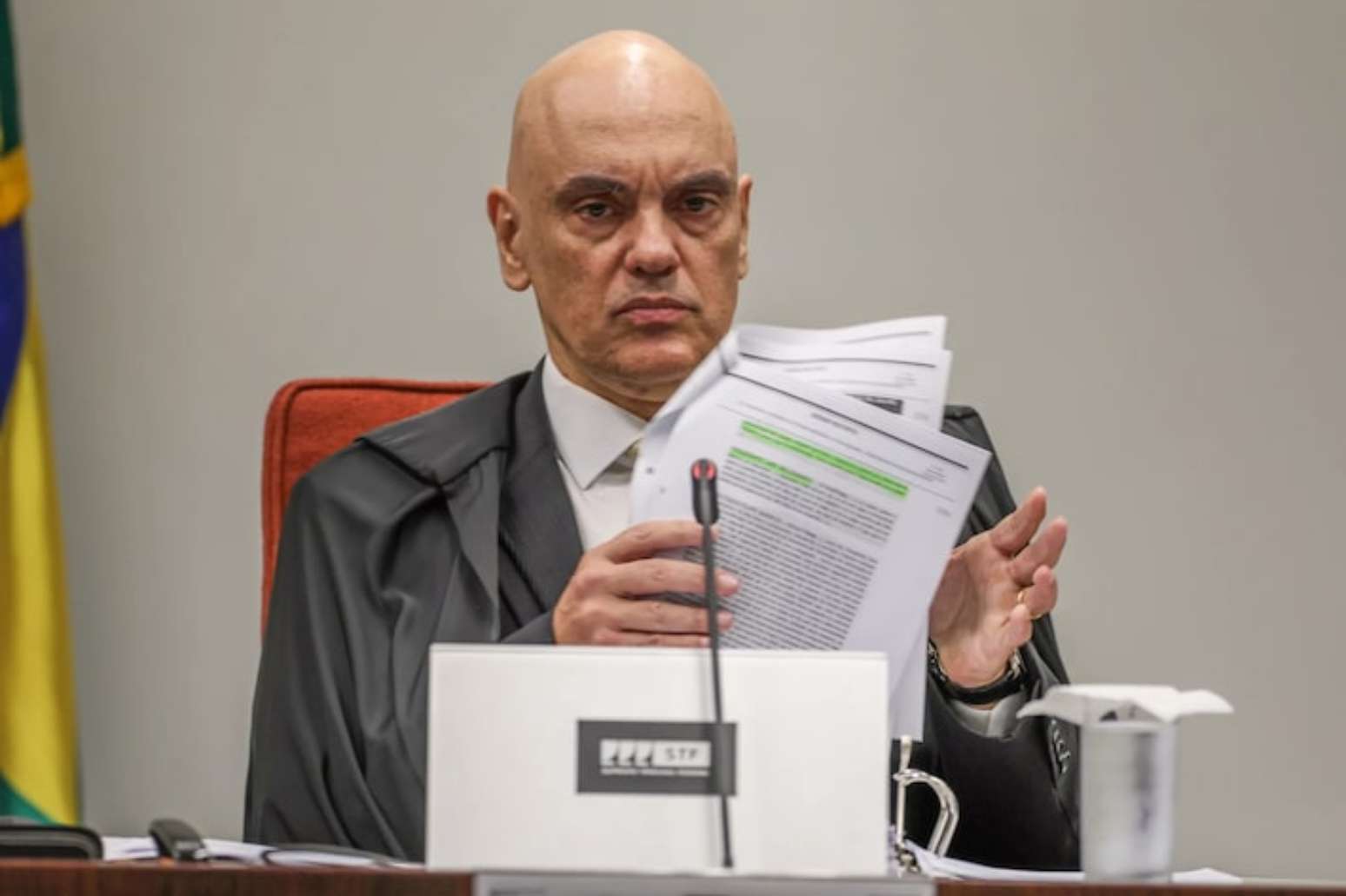 Pela tradição, o ministro Alexandre de Moraes é o próximo na lista para assumir a Presidência do Supremo Tribunal Federal (STF)