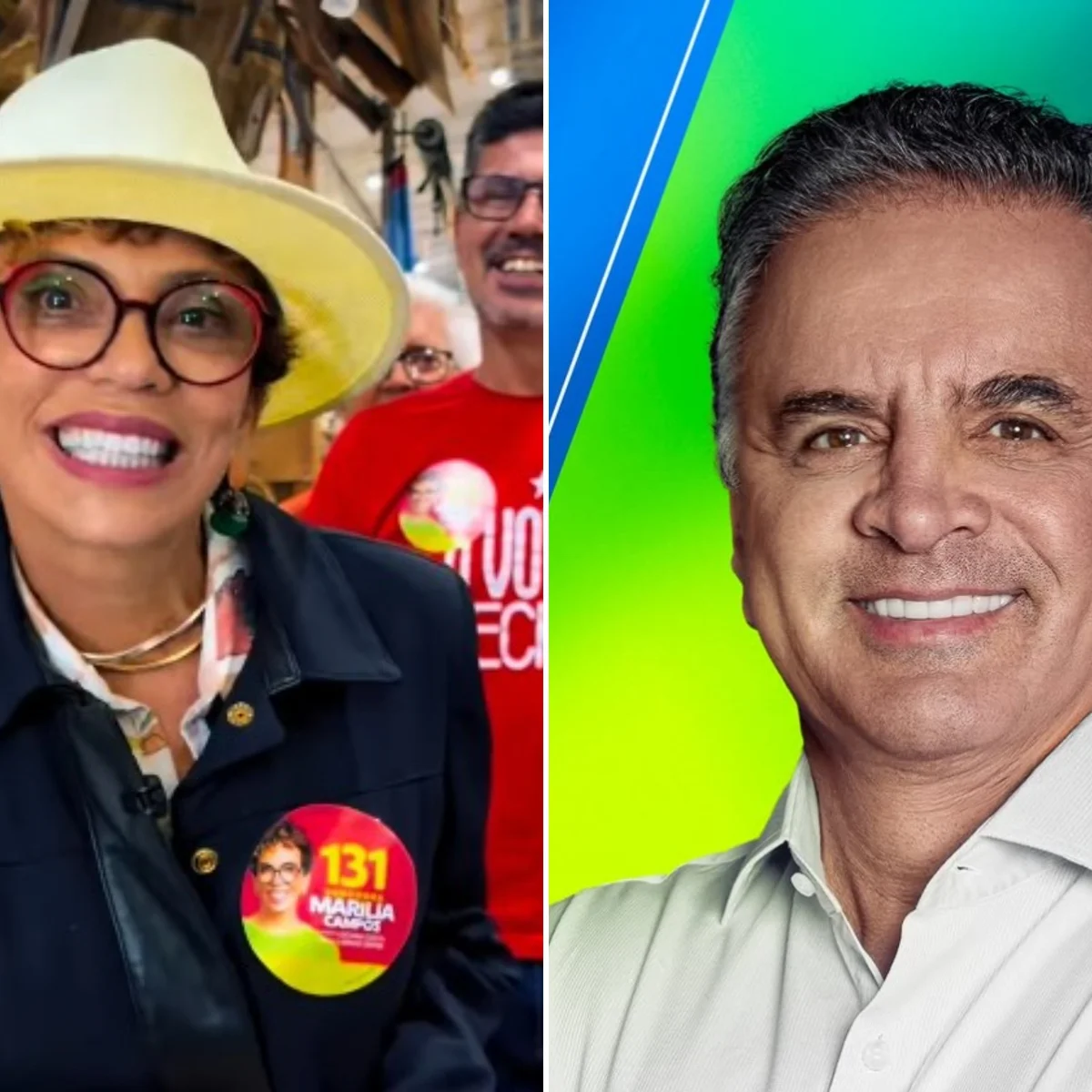 Voto Marécio: a "dobradinha" informal de Marília (PT) e Aécio (PSDB) em MG