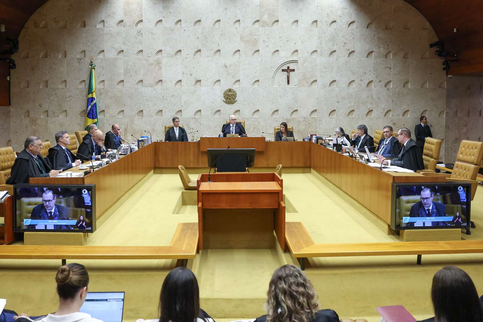 Sess&atilde;o plen&aacute;ria do Supremo Tribunal Federal desta quarta-feira, 23