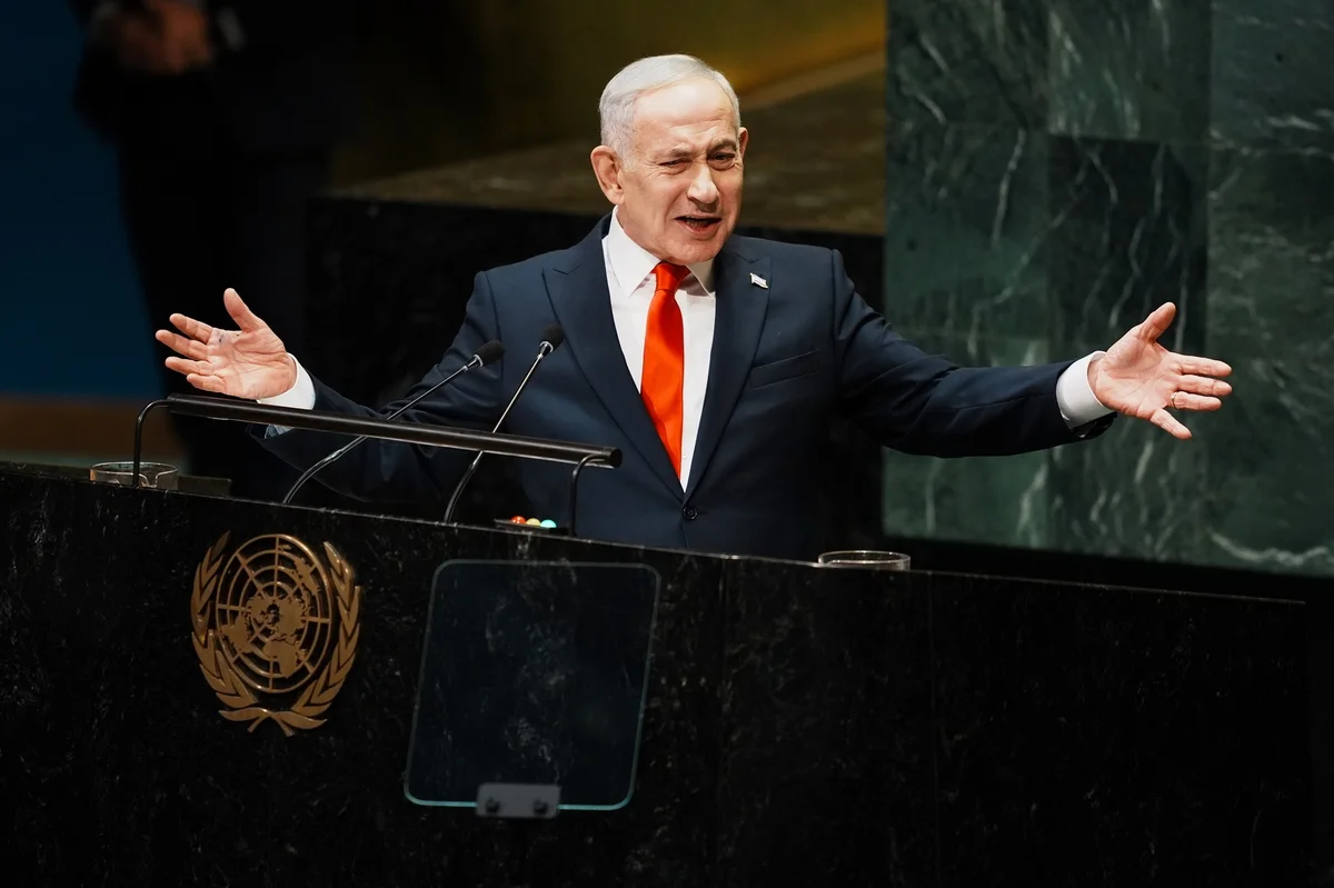 Imagem colorida mostra Benjamin Netanyahu - Metrópoles