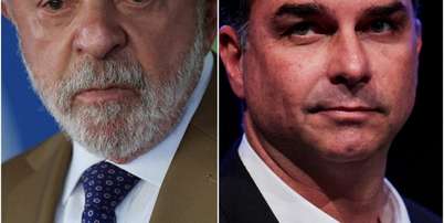 Pesquisa Quaest: Lula tem 36% das intenções de voto no 1º turno, Flávio Bolsonaro, 31% Foto: Reuters