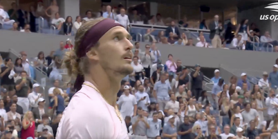 Zverev demorou a perceber que tinha vencido o US Open Foto: Reprodu&ccedil;&atilde;o/X/Us Open