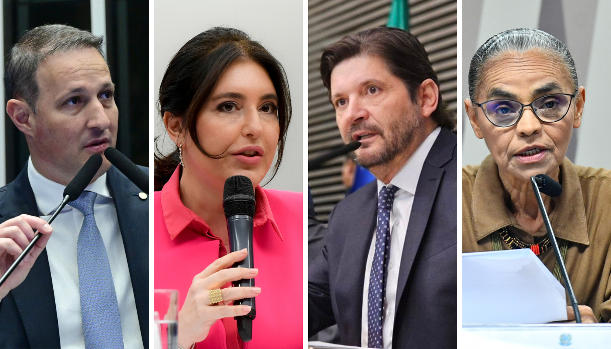 Real Time: Derrite lidera corrida ao Senado em SP; Tebet e André do Prado aparecem empatados